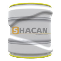 Shaped tin can