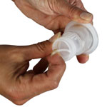 Childproof pull-up spout